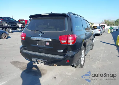 2013 Toyota Sequoia Platinum 5.7L V8 z USA, uszkodzony, nr VIN 5TDYY5G18DS045648